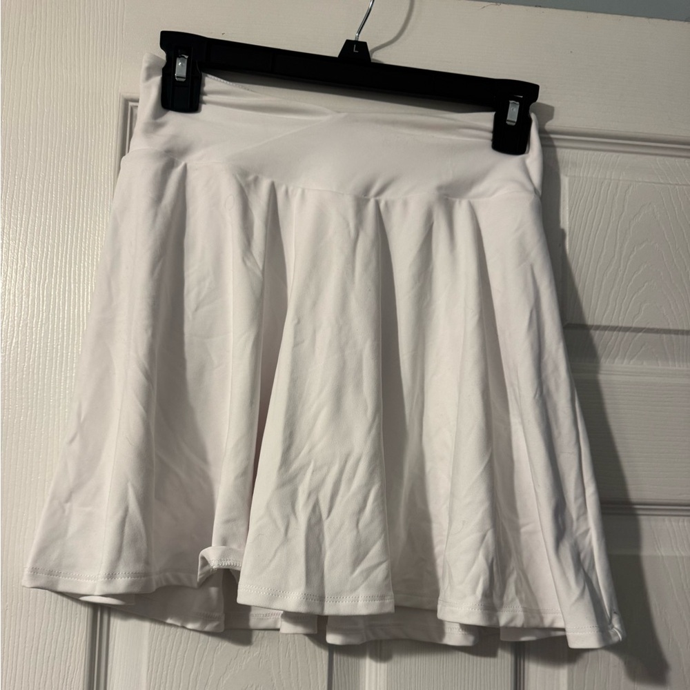Fabletics White Skater Skirt
